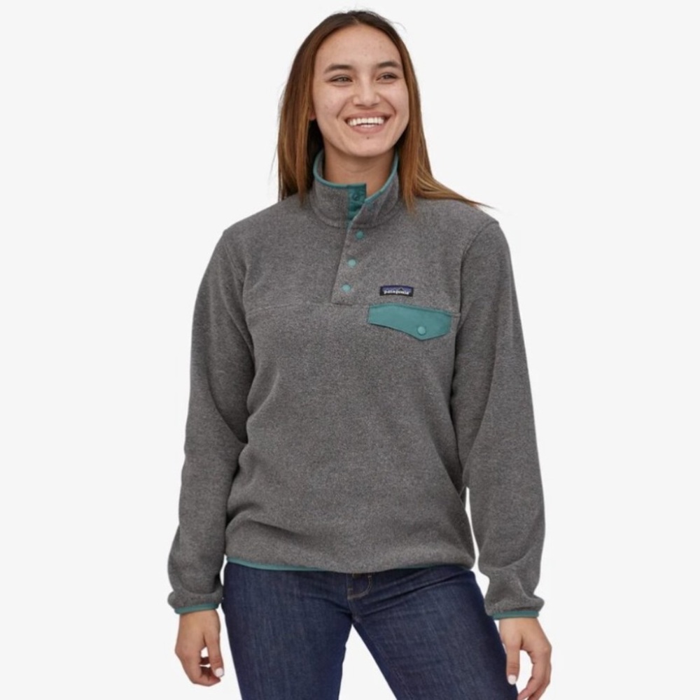 PATAGONIA Lightweight Pullover Snap-button Fleece, S
